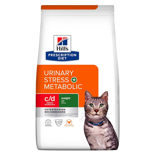 Hill's Feline c/d Stress Urinaire + Métabolique 3 kg