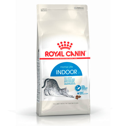 Royal Canin Indoor 27: nourriture spécialisée pour les chats intérieurs