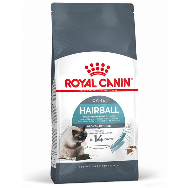 Soins de cheveux royaux canin: nourriture spéciale pour le contrôle des balles de cheveux chez les chats