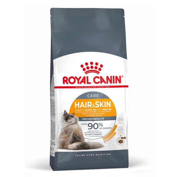 Soins des cheveux et des soins de la peau royal canin: nourriture des cheveux et de la peau