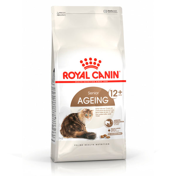 Royal Canin vieillit 12+: nourriture spécialisée pour les chats sur 12 ans