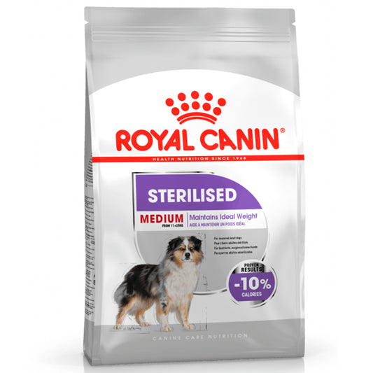 Royal Canin moyen stérilisé: nutrition spécialisée pour les chiens stérilisés de taille moyenne