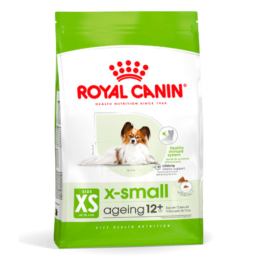 Royal Canin X-Small 12 ans et plus: nourriture spécialisée pour les chiens adultes plus âgés de races supplémentaires supplémentaires