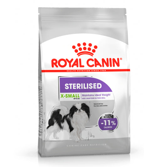 Royal Canin X-Small Stérilisé: Nourriture spéciale pour chiens X-stérilisée 1,5 kg
