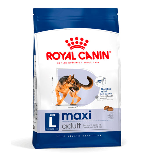 Adulte royal canin maxi: nourriture spécialisée pour chiens adultes de grandes races