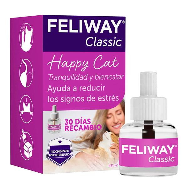 Recharge Feliway Classic 48 ml : Calme et Tranquillité pour Chat