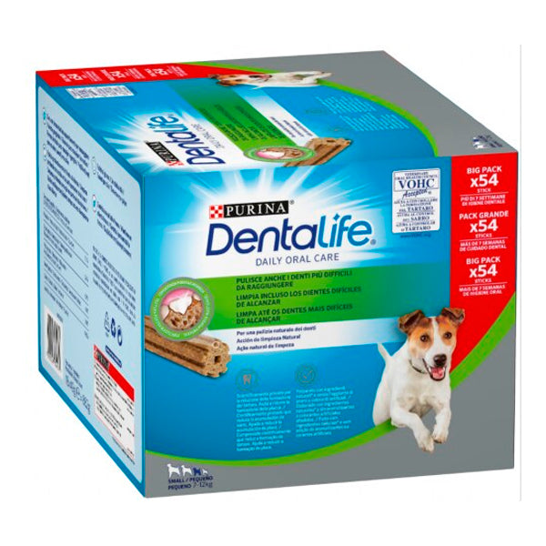 Purina Dentalife Small 115 g : Snacks dentaires pour les soins bucco-dentaires des petits chiens