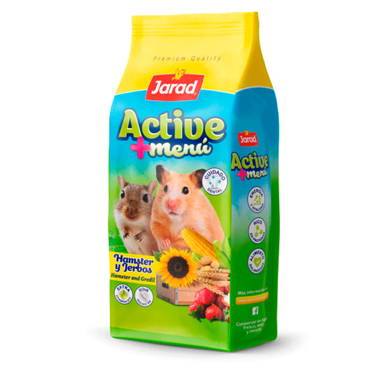 Jarad Active Hamster et Gerbilles 800 gr