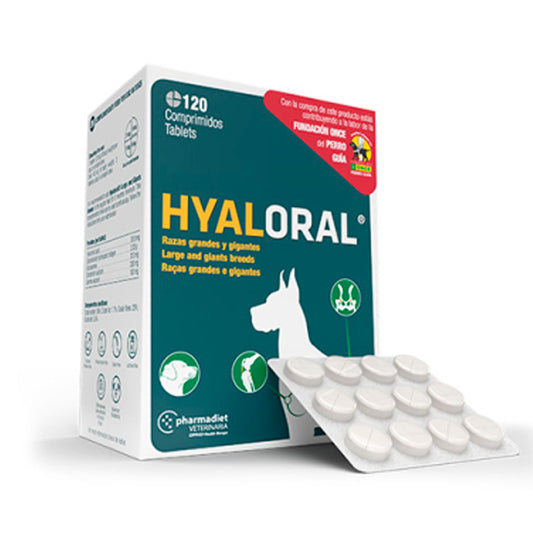 Pharmadiet Hyaloral Grandes Races 120 comprimés