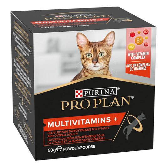 Supplément multivitaminé Purina Pro Plan pour chat 60 g : nutrition complète pour votre animal de compagnie