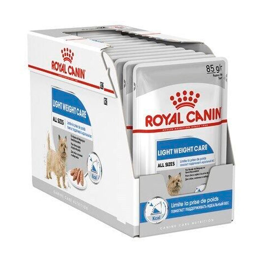 Soins légers de Royal Canin: aliments humides spéciaux pour le contrôle du poids, pack d'enveloppe 125 g