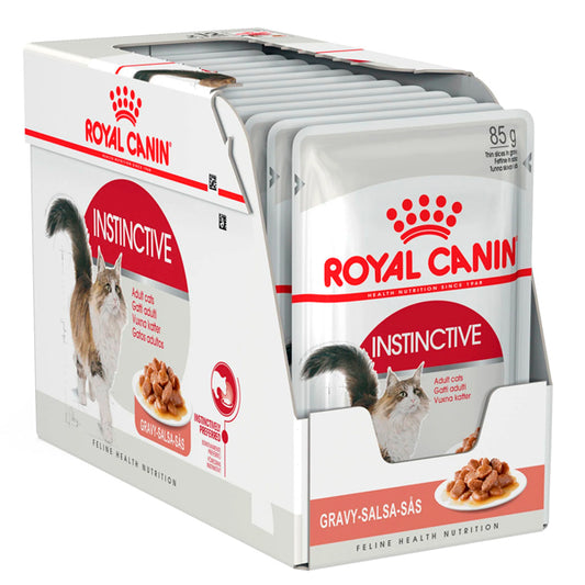 Instinctive de la canin royal: nourriture humide dans la sauce chat, pack d'enveloppe 125 g