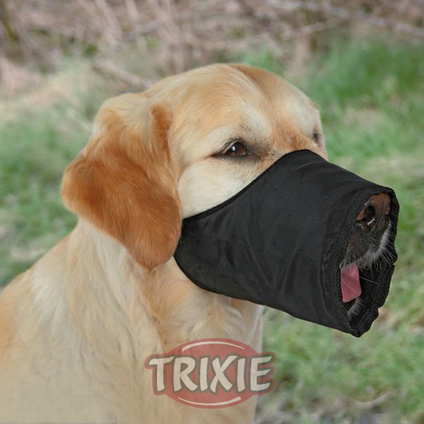 Trixie Muselière pour chien, nylon, L-Xl, noir