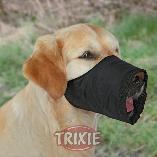 Trixie Muselière pour chien, nylon, L-Xl, noir