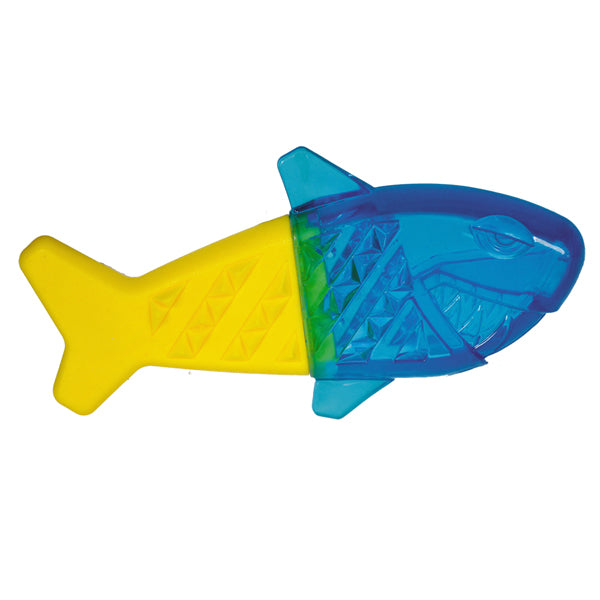 Vadigran Jouet pour chien Cooltoy Shark Bleu/Jaune 21,7 cm