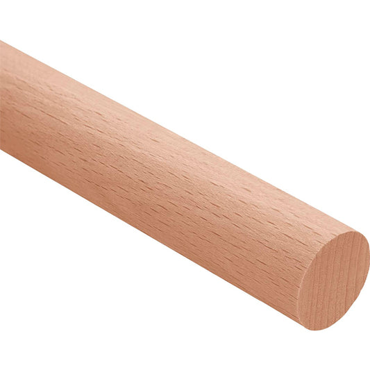 Tige ronde en bois 1 mètre x 14 mm