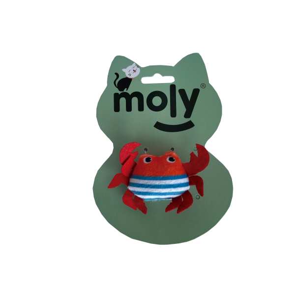Moly Toy Pets Collection Printemps Eté Crabe 8x6cm